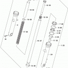 TU250X Передняя вилка