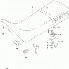 DR200S Сиденье