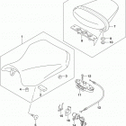 GSX,R750 Сиденье
