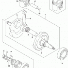 DR,Z125,L Коленвал