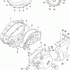 VL1500 Crankcase cover (vl1500bl8 e03)