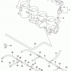 GSX,S1000 Throttle body hose  /  joint (gsx-s1000l8 e33)