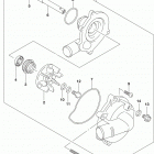 GSX,R750 Водяной насос