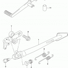 GSX,R750 Подножка