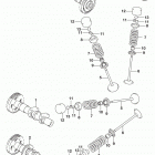 DL1000A XA Распределительный вал  /  клапана