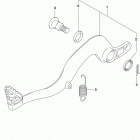 RM,Z450 Педаль тормоза