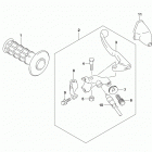 DR,Z400SM Lh handle lever