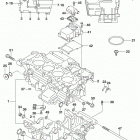 GSX,R750 Картер двигателя