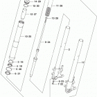 VZR1800 Front fork damper (vzr1800bzl8 e28)
