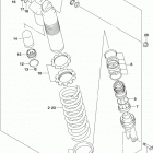 RMX450Z Задние амортизаторы