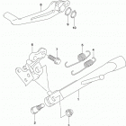 GSX,S1000FA Подножка