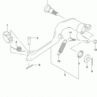 DR,Z400SM Педаль тормоза