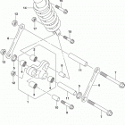 VL1500 Rear cushion lever (vl1500bl8 e03)