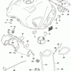 GSX,S750 Fuel tank (gsx-s750al8 e28)