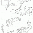 GSX,R750 Air intake pipe