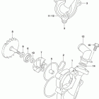 RM,Z250 Водяной насос