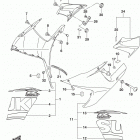 GSX,R750 Side cowling (ysf)