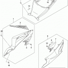 GSX,R600 Frame cover (ysf)