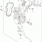 RM,Z250 Корпус Дросселя