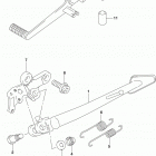 GSX,R600 Подножка