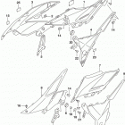 GSX250R Frame lower cover