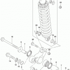 DR200S Втулки заднего рычага