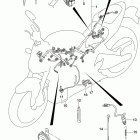 GSX,S750 Wiring harness (gsx-s750al8 e28)