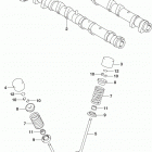 GSX,R600 Распределительный вал  /  клапана
