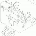 RMX450Z Задний суппорт