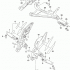 GSX,S750 Подножки