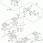 VL1500 Footrest (vl1500bl8 e03)