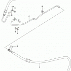 AN650Z Задние тормозные трубки