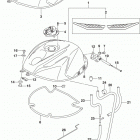 GSX,R750 Fuel tank (gsx-r750l8 e03)