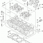 GSX,R750 Головка цилиндров