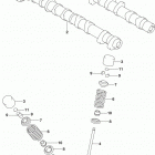 GSX,S1000FA Распределительный вал  /  клапана