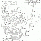 VL800 Cylinder head (rear) (vl800tl8 e28)