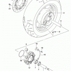 VL1500 Rear wheel (vl1500bl8 e33)