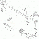 RMX450Z Масляный насос