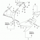 GSX,R600 Side cowling (qeb)