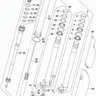 RMX450Z Передняя вилка