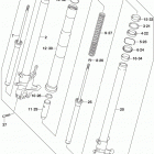 GSX,S750 Front fork damper (gsx-s750al8 e28)