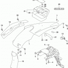 DR,Z400SM Задний бампер