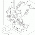 GSX250R Корпус Дросселя
