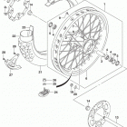 RMX450Z Переднее колесо