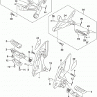GSX250R Подножки