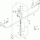 RMX450Z Задний торм цилиндр