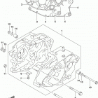 DR200S Картер двигателя