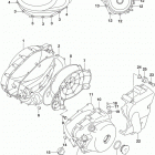 VL1500 Crankcase cover (vl1500tl8 e33)