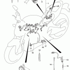 GSX,S750 Wiring harness (gsx-s750al8 e33)
