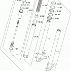 GSX,R750 Передняя вилка
